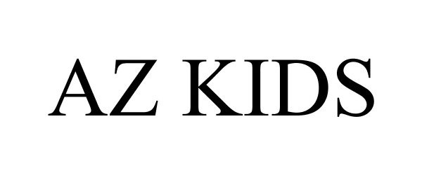 Trademark Logo AZ KIDS