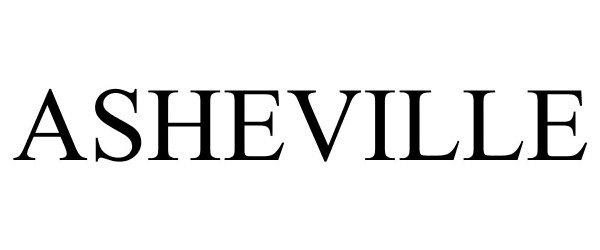 Trademark Logo ASHEVILLE