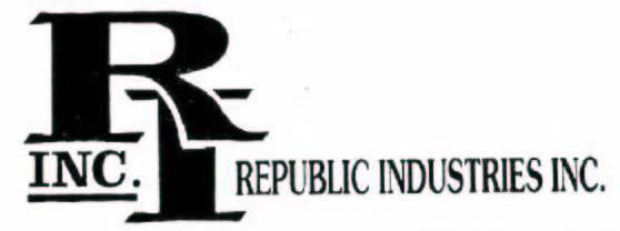  RI INC.REPUBLIC INDUSTRIES INC.