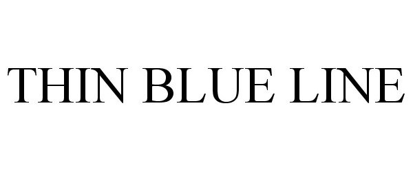 Trademark Logo THIN BLUE LINE