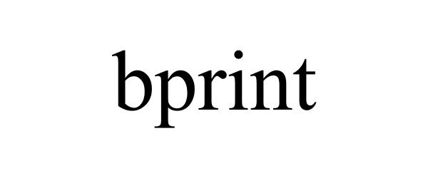 Trademark Logo BPRINT