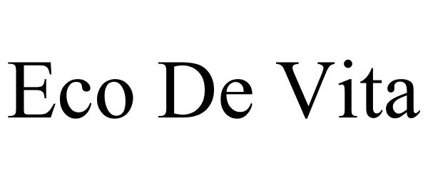 Trademark Logo ECO DE VITA