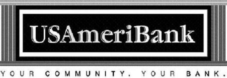 Trademark Logo USAMERIBANK YOUR COMMUNITY. YOUR BANK.