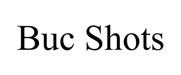 Trademark Logo BUC SHOTS