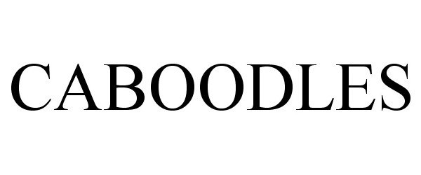 Trademark Logo CABOODLES