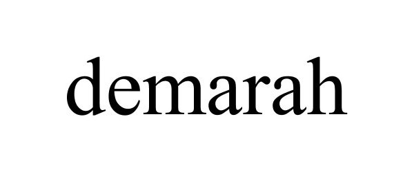 Trademark Logo DEMARAH