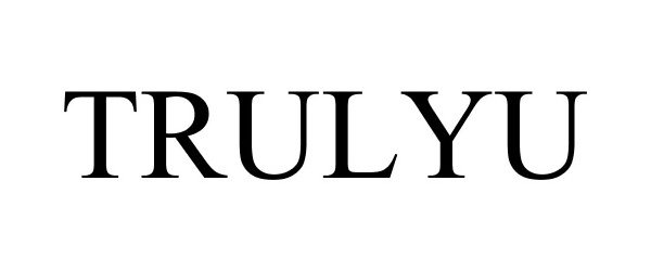 Trademark Logo TRULYU
