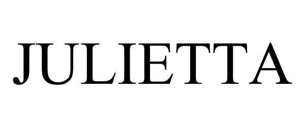 Trademark Logo JULIETTA