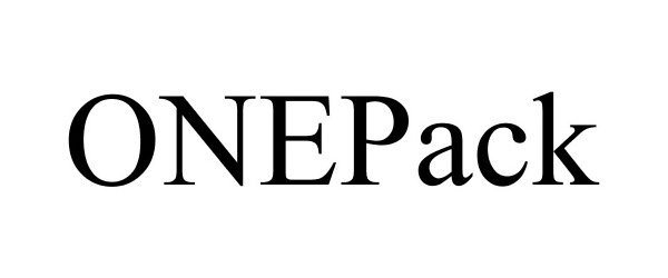 Trademark Logo ONEPACK