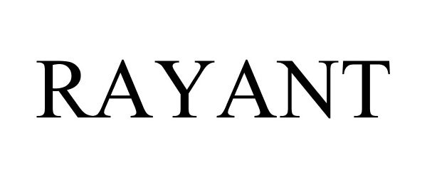 Trademark Logo RAYANT
