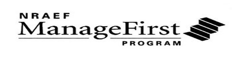 Trademark Logo NRAEF MANAGE FIRST PROGRAM