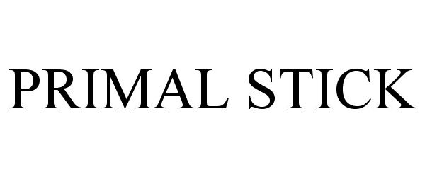 Trademark Logo PRIMAL STICK