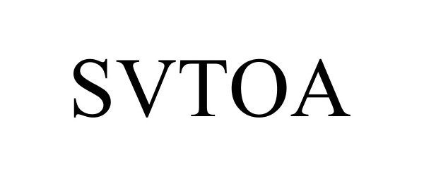 Trademark Logo SVTOA