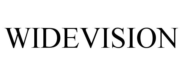 Trademark Logo WIDEVISION