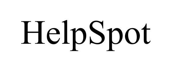Trademark Logo HELPSPOT