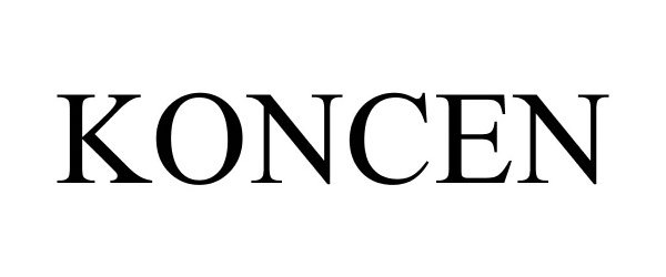Trademark Logo KONCEN