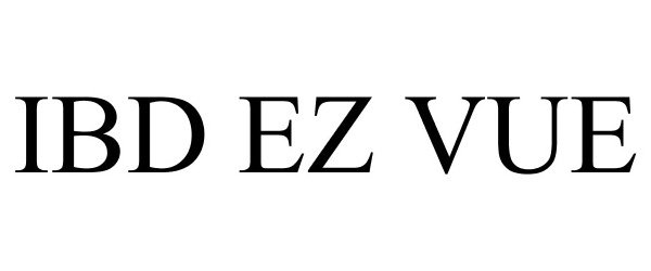 Trademark Logo IBD EZ VUE