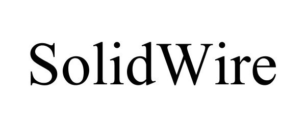 Trademark Logo SOLIDWIRE