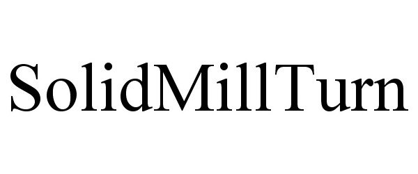 Trademark Logo SOLIDMILLTURN