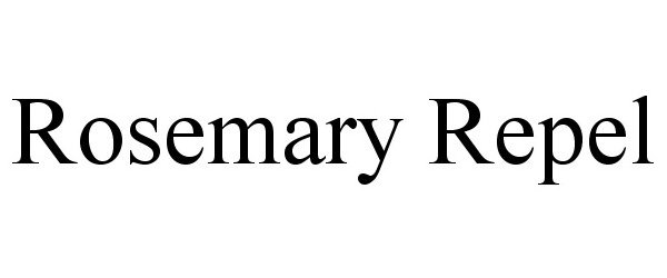 Trademark Logo ROSEMARY REPEL