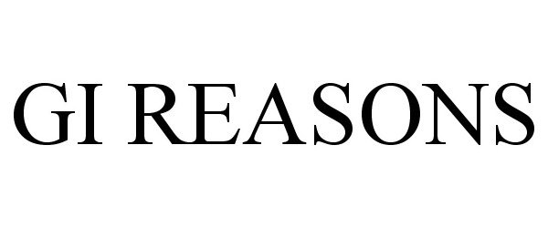 Trademark Logo GI REASONS