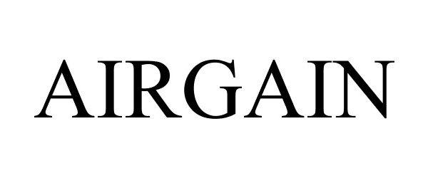 Trademark Logo AIRGAIN
