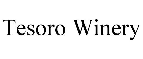 Trademark Logo TESORO WINERY