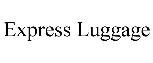  EXPRESS LUGGAGE