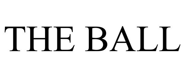 Trademark Logo THE BALL