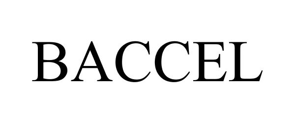 Trademark Logo BACCEL