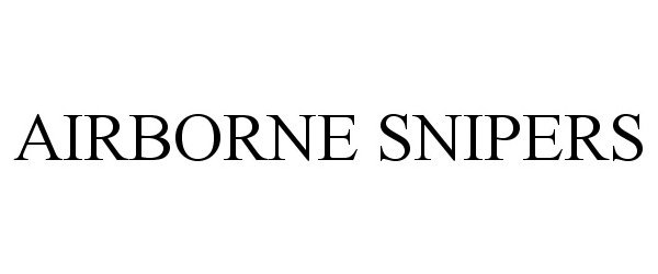 Trademark Logo AIRBORNE SNIPERS