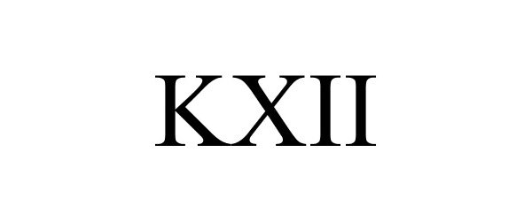 Trademark Logo KXII