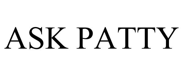 Trademark Logo ASK PATTY
