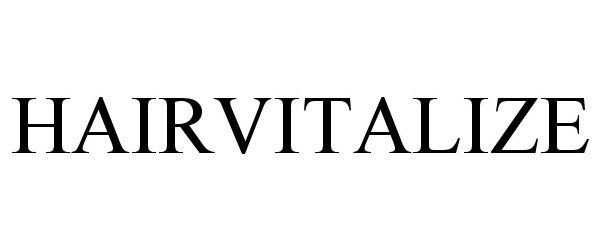Trademark Logo HAIRVITALIZE