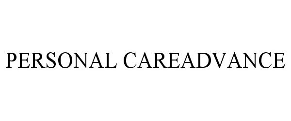 Trademark Logo PERSONAL CAREADVANCE