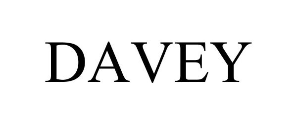 Trademark Logo DAVEY
