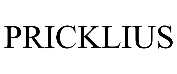 Trademark Logo PRICKLIUS