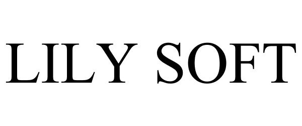 Trademark Logo LILY SOFT