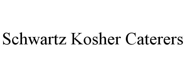  SCHWARTZ KOSHER CATERERS