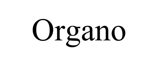 Trademark Logo ORGANO