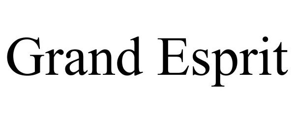 Trademark Logo GRAND ESPRIT