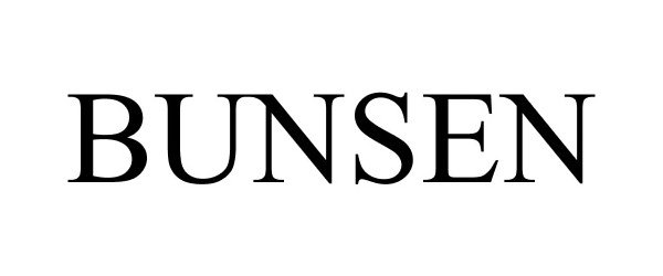 Trademark Logo BUNSEN