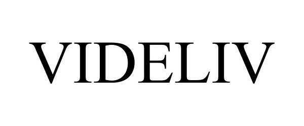 Trademark Logo VIDELIV