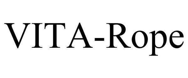 Trademark Logo VITA-ROPE