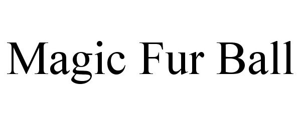 Trademark Logo MAGIC FUR BALL