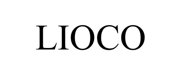 Trademark Logo LIOCO