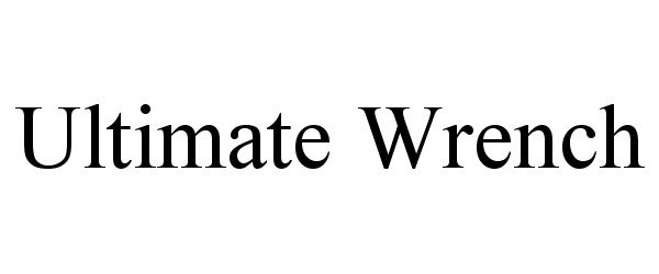 Trademark Logo ULTIMATE WRENCH