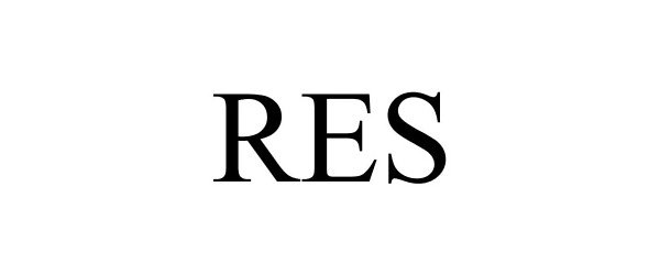 Trademark Logo RES