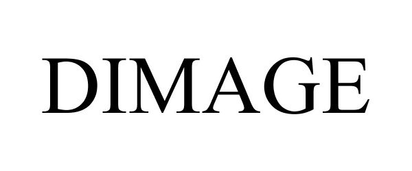 Trademark Logo DIMAGE