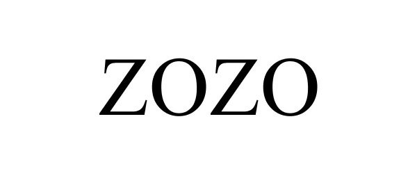 Trademark Logo ZOZO